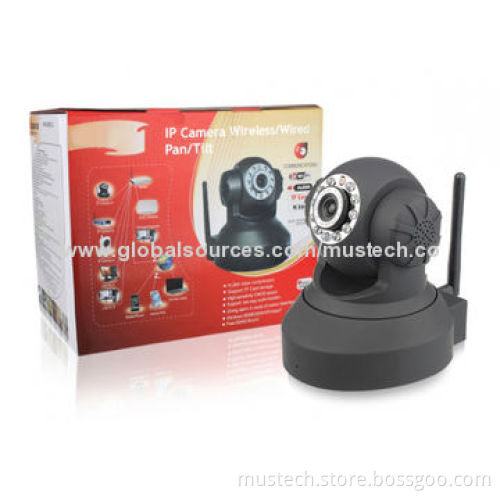720P P2P Cheap IP Security Dome Camera with IR-cut, Night Vision FunctionNew